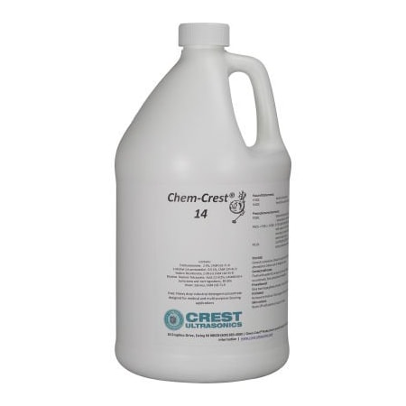 Crest Ultrasonics Chem Crest 14 General Purpose Wash Solution - 5 Gallon Pail - Crest Ultrasonic 700014P